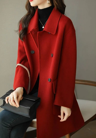 ELISA™ | MANTEAU LAINE