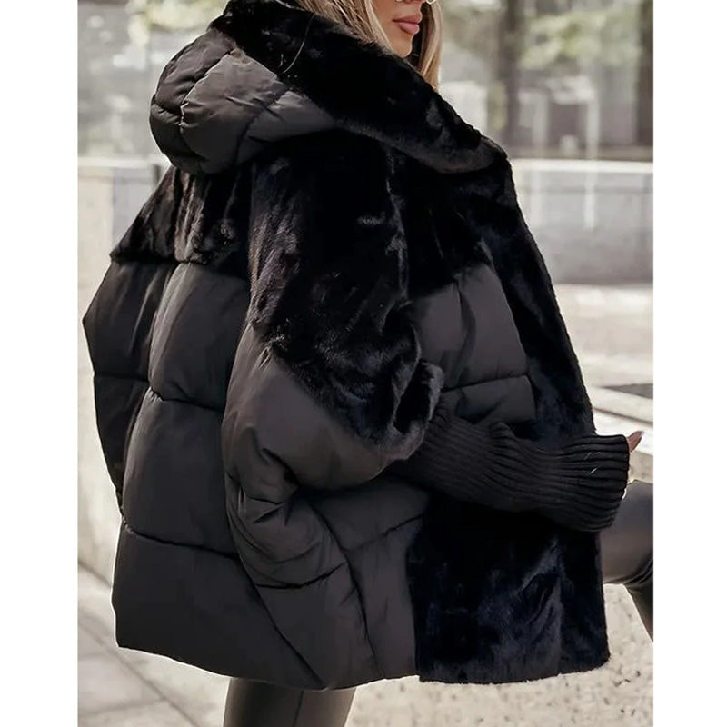 Livia™ | Manteau puffer patchwork