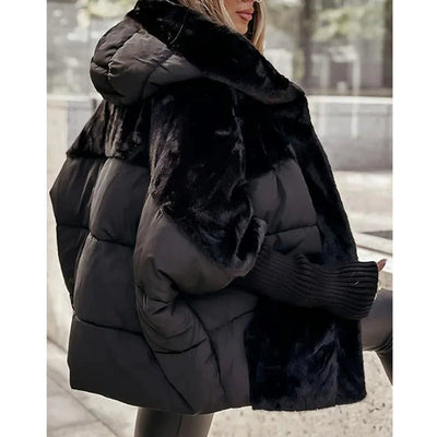 Livia™ | Manteau puffer patchwork