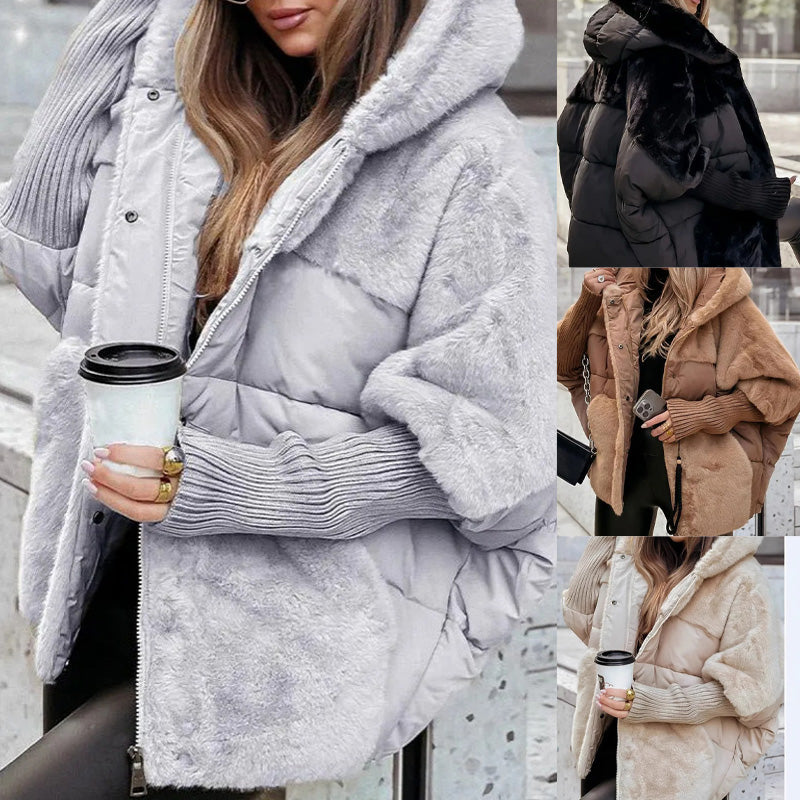 Livia™ | Manteau puffer patchwork