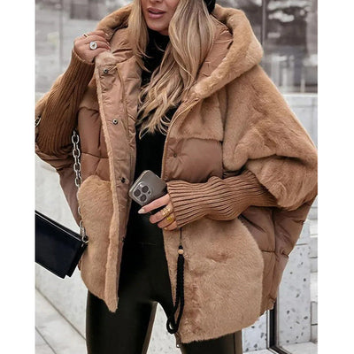 Livia™ | Manteau puffer patchwork