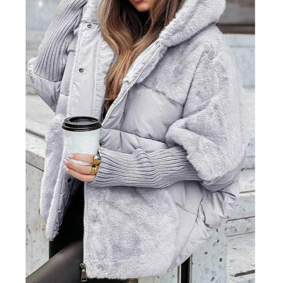 Livia™ | Manteau puffer patchwork