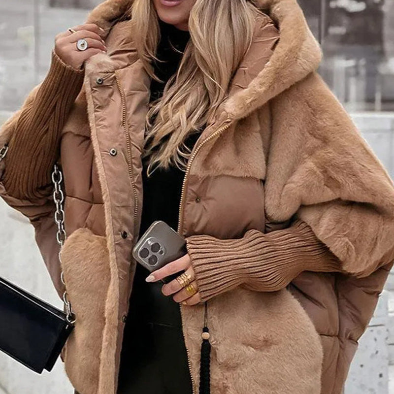 Livia™ | Manteau puffer patchwork