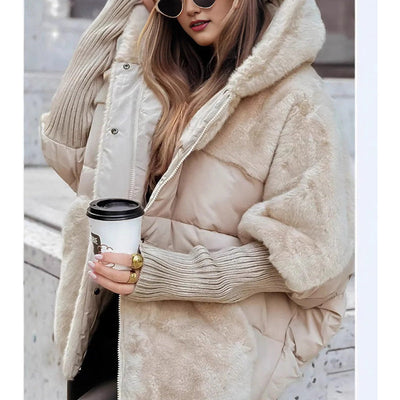 Livia™ | Manteau puffer patchwork